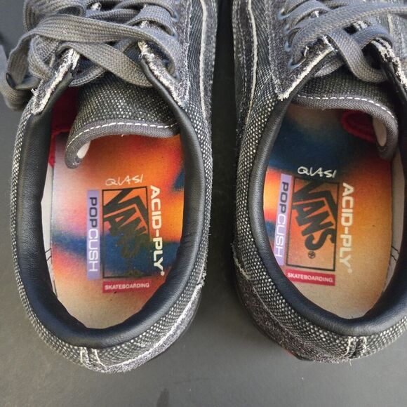 Vans X Quasi Skate Collab Old Skool VCU Asphalt 2023 Limited Release Men's 9 - Picture 6 of 10